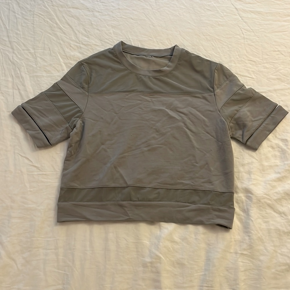 Alo Yoga: Short Sleeve Mesh Top